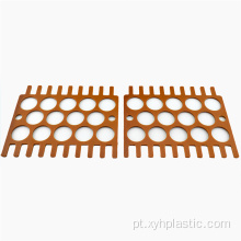 Folha de baquelita preta laranja para corte CNC